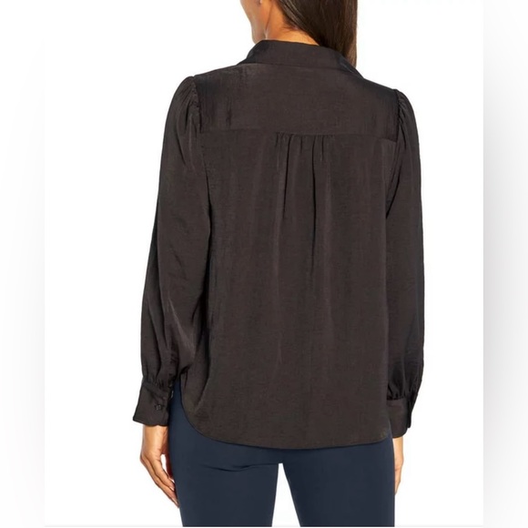 Banana Republic Long Sleeve Satin Pullover - Picture 3 of 6